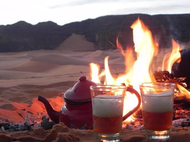 Chá no Marrocos
